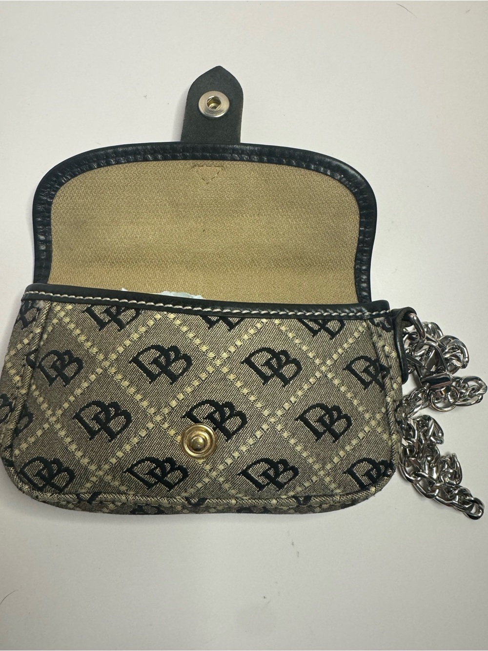 #306 Dooney & Bourke Monogram Wristlet Pouch - Picture 8 of 10